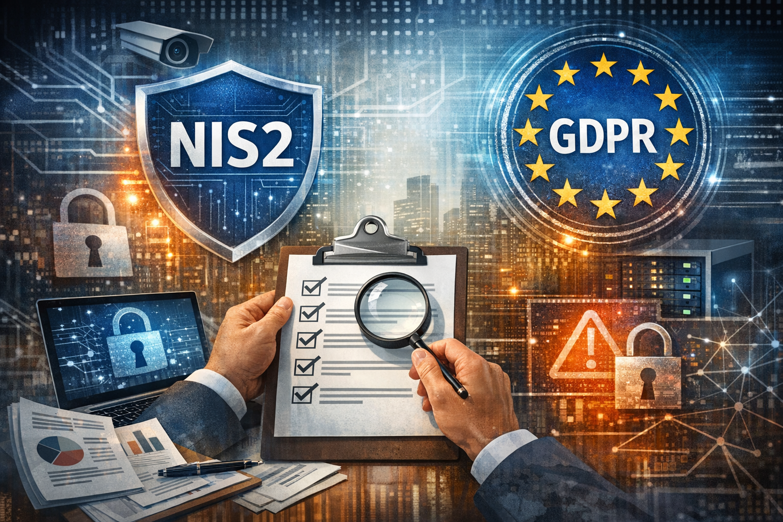 Internrevision inom informationssäkerhet: Vad kräver NIS2 och GDPR?