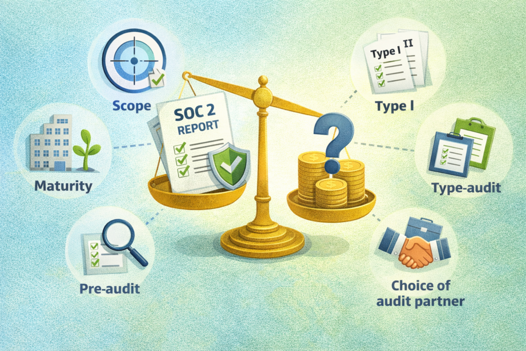 Vad kostar en SOC 2-rapport?